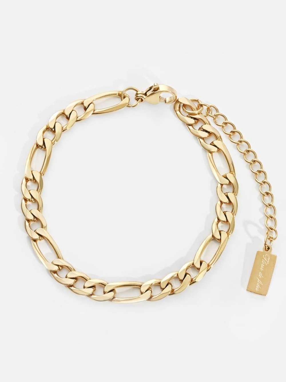Gold Link Chain Bracelet - Women's Fashion Jewelry